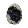 thumbnail image 1 of 4.75 Inch Purple Dragon Hatchling in Egg Casing Statue Figurine, 1 of 2