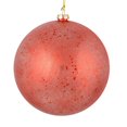 thumbnail image 1 of Vickerman N184203 4.75" Red Glitter Clear Ball 4/Bag, 1 of 1