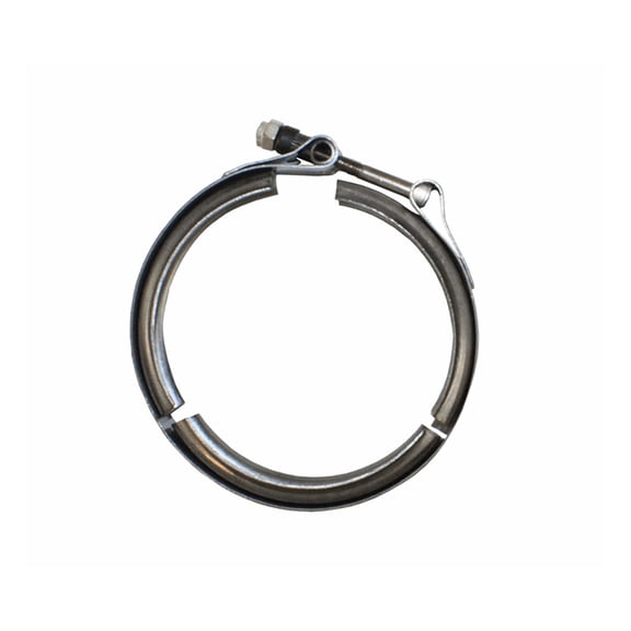 4.75" V-Band Clamps for Exhaust System, Stainless Steel Fits VNL (2000-2009), Mack CXN (2004-2005), Replaces 8071156, 87406803, 89520K, 89573K, 90-0012, 900012, 904-0261 OEM