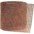 thumbnail image 1 of 4.75" X 10 Yards Faux Diamond Rhinestone Mesh Wrap for Wedding, Party and Events Decoration (Copper), 1 of 1