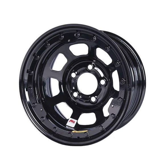 4.75 in. 15 x 8, 5 x 5 IMCA B & Lock BS Wheel, Black