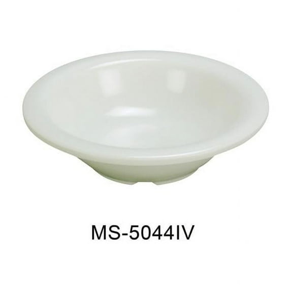 4.75 in. 4.5 oz Mile Stone Salad Bowl - Melamine, Ivory - Pack of 48