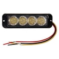 thumbnail image 1 of 4.75 in. 4 LED Strobe Light, Amber, 1 of 1
