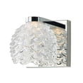 thumbnail image 1 of 4.75 x 4.75 in. Fringe LED One Light Bath Vanity, Polished Chrome, 1 of 1