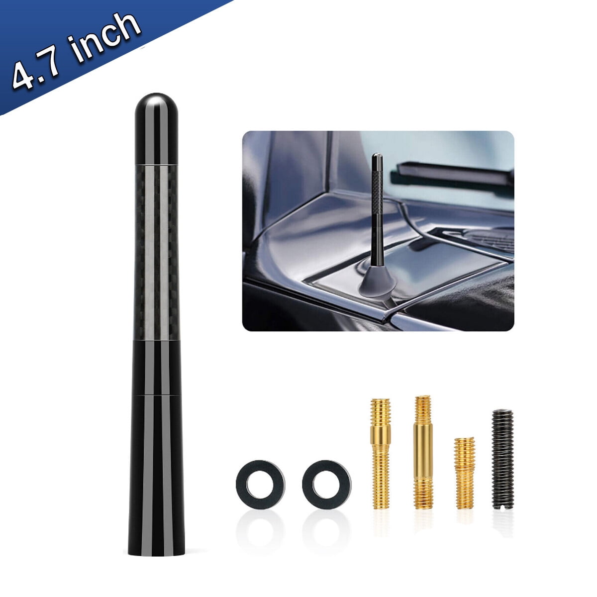 Car Radio FM / AM Portable Internal Car Amplifier Aerial Antenna Telescopic Antenna universal