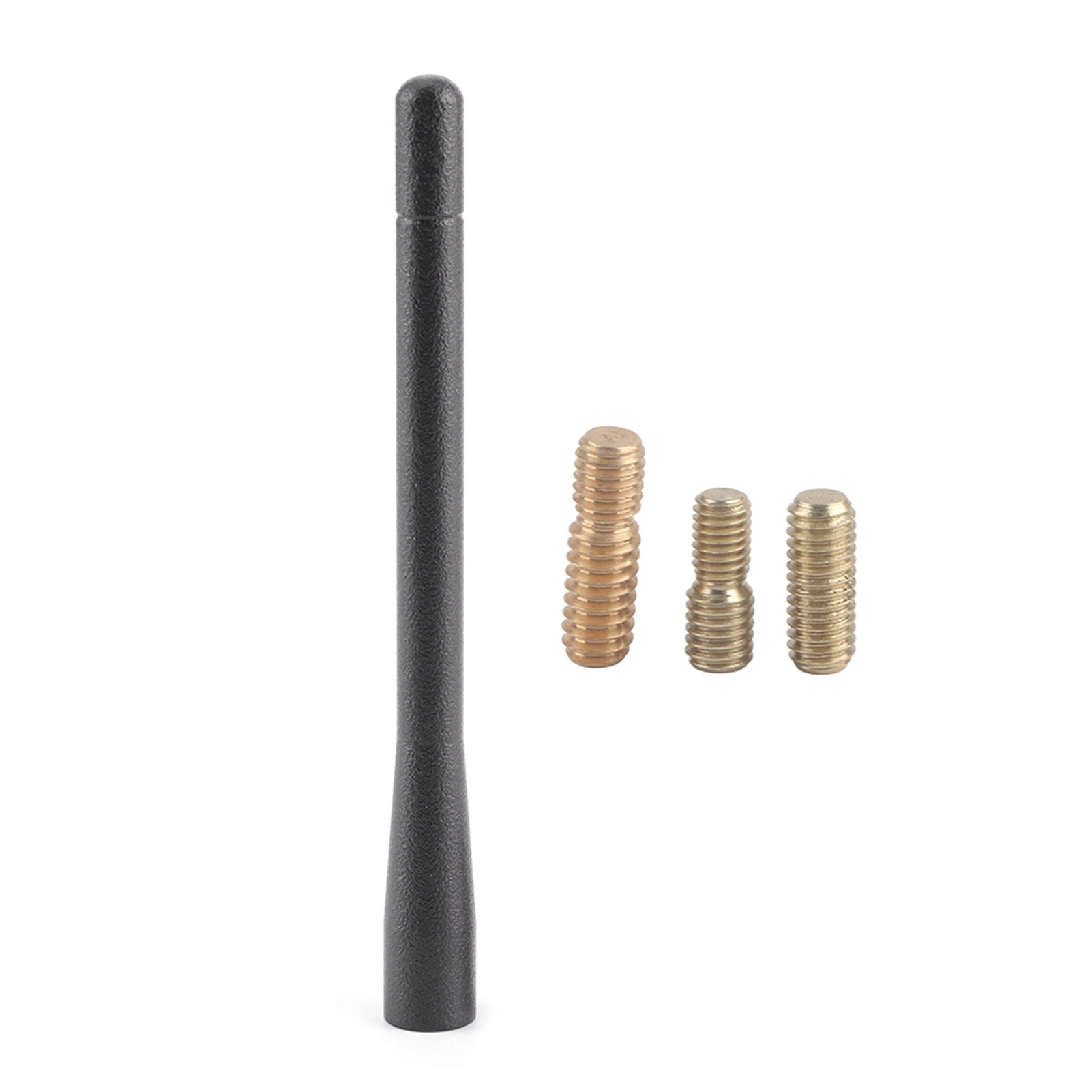 4 Inch  Short Black Aluminum Antenna Mast AM/FM For GMC SIERRA 2006-2025 New - Foto 6