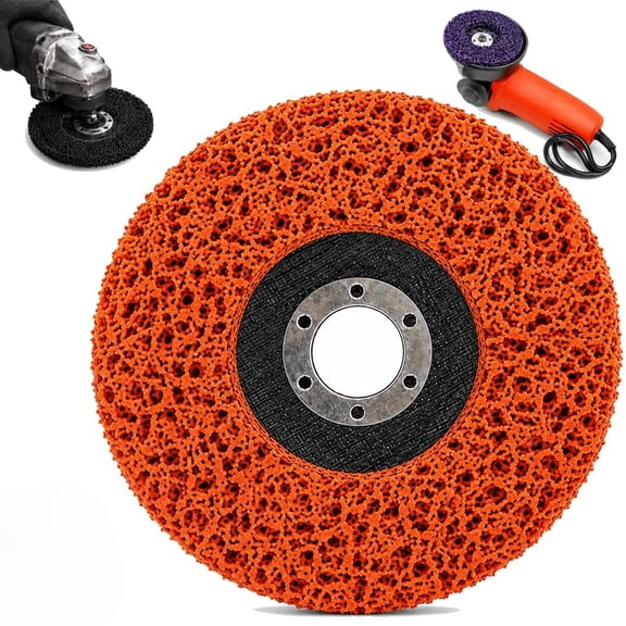 4-7in Diamond Grinding Disc for Angle Grinder – Open-Web Fiber Abrasive Wheel with Low-Heat Design, Removes Paint, Rust, Weld Slag from Metal, Stone, Concrete