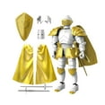 thumbnail image 1 of 4.7inch Knight Robot - 3D Printed Multi-Jointed Movable Articulated in Various Colors with Rich DIY Accessories for Stop Motion and Desktop Decor, 1 of 3