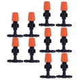thumbnail image 1 of 4/7mm 1/4" Irrigation Mister Nozzle, Drip Irrigation Nozzle , Irrigation Misting Drip Nozzle, Garden Irrigation Nozzle for Watering Irrigation 10Pcs, 1 of 9