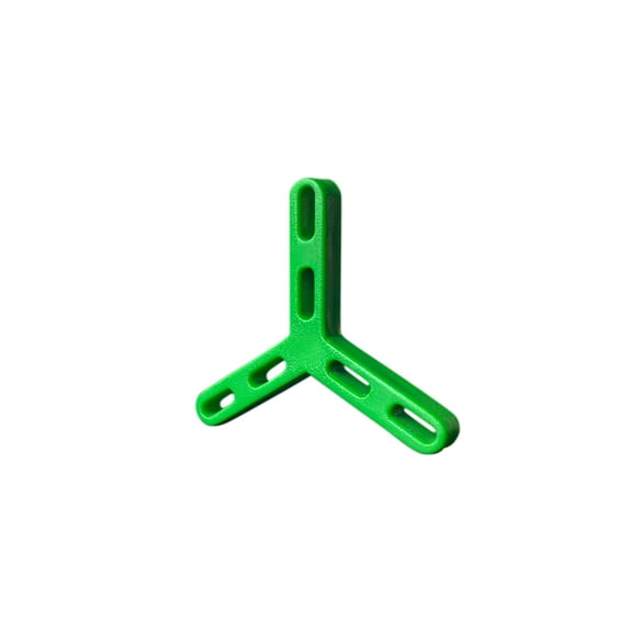 4.7mm (3/16") Hexagonal Tile Spacers 100 Pack Plastic Grout Spacers for Precise Hex Tile Alignment