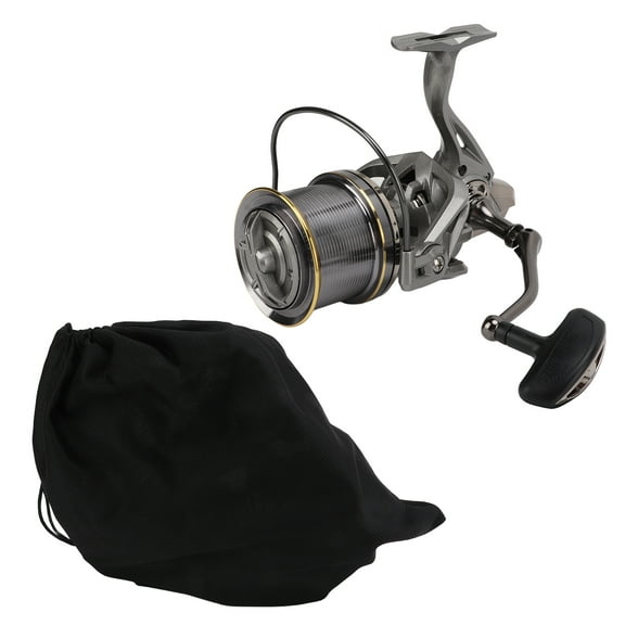 4.8:1 Spinning Fishing Reels Strong Braking Force All Metal Long Throw Fishing Line WheelNGK9000