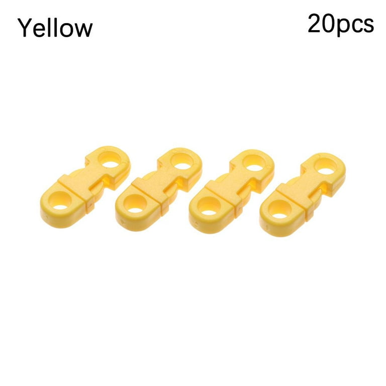 4/8/12/20pcs High quality Plastic Paracord Bracelet Accessories