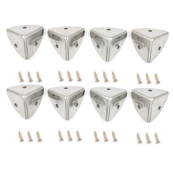 4/8/12PCS Luggage Corner Retro Iron Corner Protect Wooden Box Corner Protect