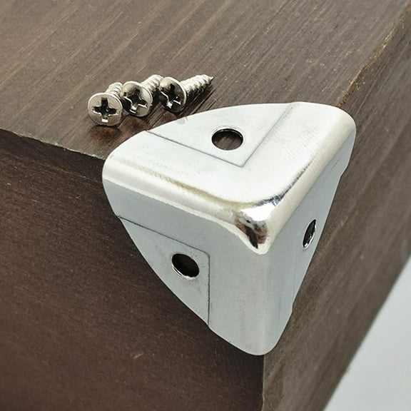 4/8/12Pcs Luggage Corner Retro Iron Corner Protect Wooden Box Corner Protect