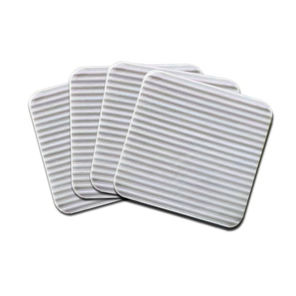 4/8/12 Pcs Rug Pads Grippers Non Slip Washable Grippers for Rug New Materials to Anti Curling Rug Pad Keep Your Rug in Place & Make Corner Flat and Easily Peel Off