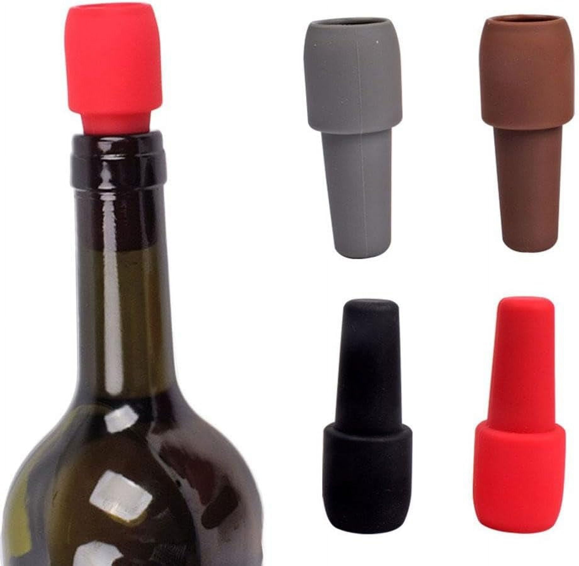 4/8/16PCS Wine Stoppers for Wine Bottles, Reusable Sparkling Wine