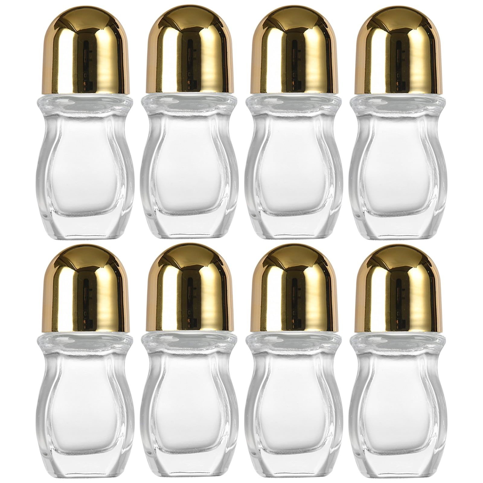4 8 Bottles Empty Glass Essential Oil Roller Bottles Containers ...