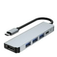 4 / 8 In 1 USB 3.0 Hub For Laptop Adapter PC PD Charge 8 Ports Dock