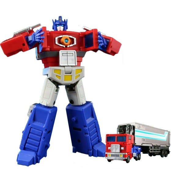 4.8 Inch Classic Retro Commander Robot, Vintage Style Transformable Action Figure Collectible