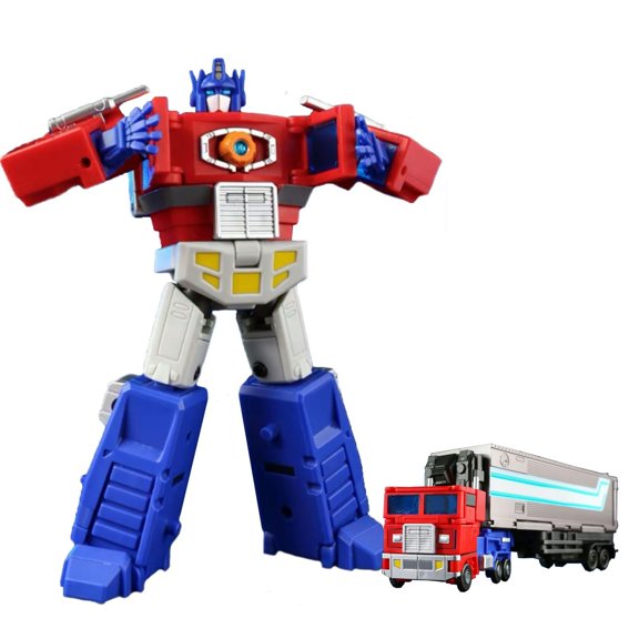 4.8 Inch Scale Retro Leader Figure, Classic Design Convertible Robot Desktop Display Model