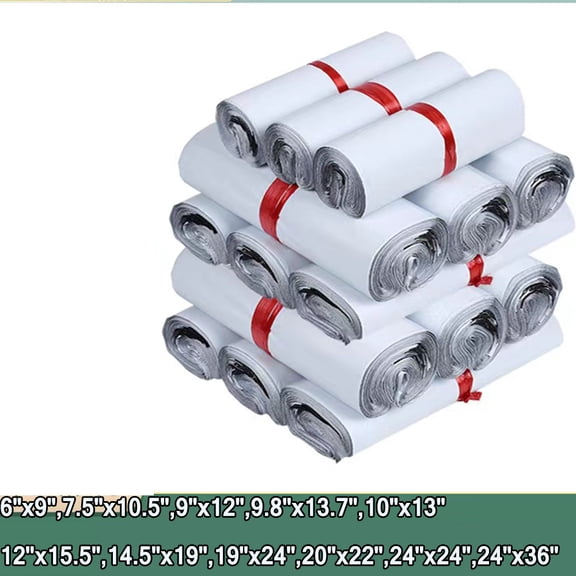 4.8 Mil Thick Poly Mailers Shipping Envelopes/Shipping Bags | Packaging Bags for Shipping | Non-Padded Polymailers, Self Sealing Mailing Bags for Clothing, )