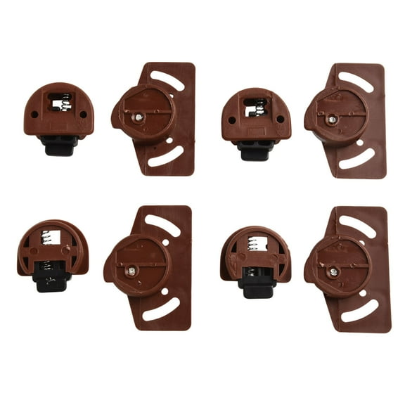 4/8 Pairs Wardrobe Roller Sliding Door Gear Circuit Board Indoor Panel Kit Furniture Sliding Door Roller Set Cabinet ABS Wheel