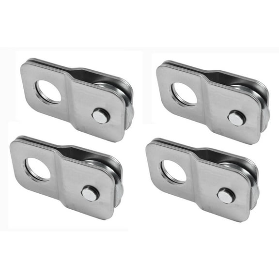 (4) 8000lbs 4 TON Silver vehicle recovery Winch Pulley Snatch Block off road ATV