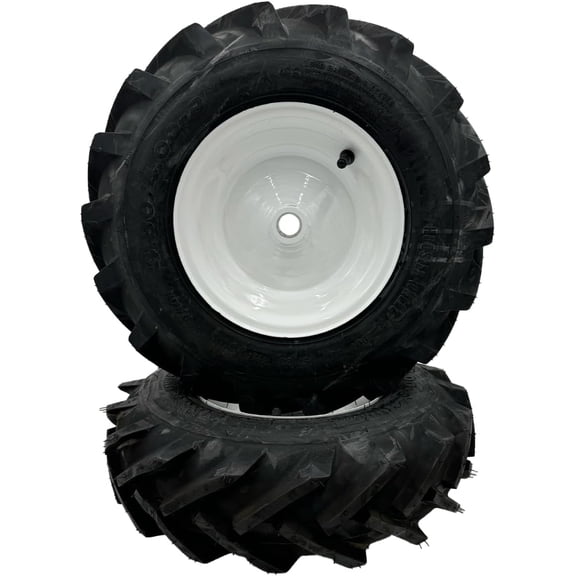 4.80x4-8 Tiller Wheel Set - Left & Right - 1" Axle$$Tools