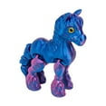 thumbnail image 1 of 4.84 inch 3D Printed Horse Models Movable Legs Flexible Joint Animal Figurines Stress Relief Fidget restlessness Surprise Fantasy Gifts (B,Blue), 1 of 9