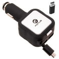 4.8Amp Retractable Car Charger for Motorola Moto G Power 5G (2024) 2