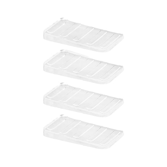 4/8Pcs Clear Furniture Leveling Shims Wedge Levelers Furniture Pad Enduring