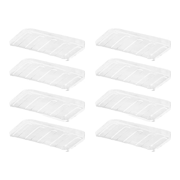 4/8Pcs Clear Furniture Leveling Shims Wedges Levelers Furniture Pad for Stability Cabinet Adjusters