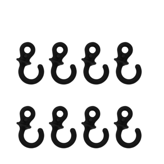 4/8Pcs Compound Bowstrings Stabilizer Compound Bowstring Damper Silencer Stop Noise Oscillation Vibration Damper Silicone Hook