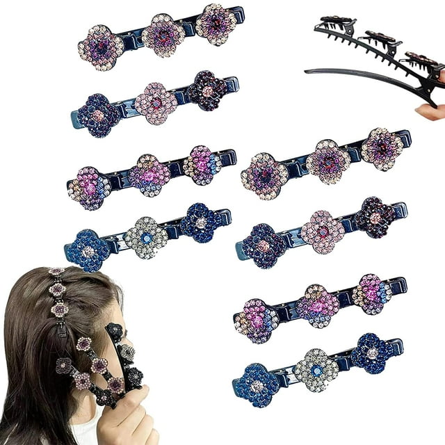 Sparkling Clover Rhinestone Earrings For Women - Elegant Wedding & Prom Studs, Bridesmaid Jewelry Gift