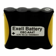 4.8V 1000 mAh Custom NiCd Battery Pack for Power Tools, Lights, Scanners