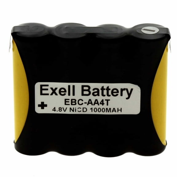 4.8V 1000 mAh Custom NiCd Battery Pack for Power Tools, Lights, Scanners