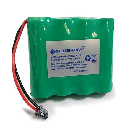 4.8V Battery For DSC BATT2148V 4PH-H-AA2100-S-D22 WS4920HE WTK5504 Wireless Security System Alarm Panel 17000153