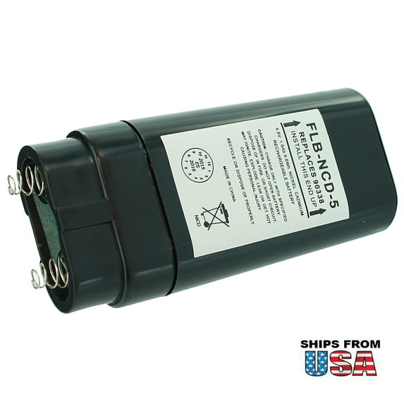 4.8V NICD Flashlight Battery Fits Streamlight 90041 90042 90043 90044 90062