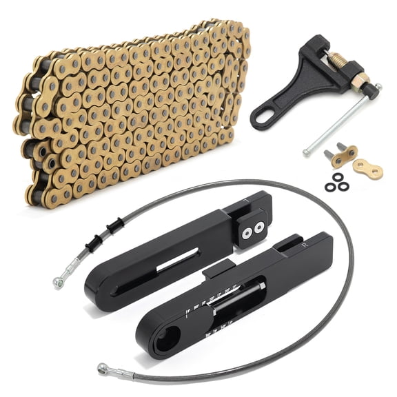 4"-9" Extended Swingarm Extensions Brake Line Chain Remover Kit For Honda XR650L