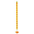 thumbnail image 1 of 4.9 Feet Marigold Garland for Decoration, Artificial Marigold Flowers for Pooja, Diwali, Wedding, and Christmas Decor, Orange Flower Strand for Party and Home, 1 of 5