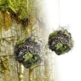 thumbnail image 1 of 4.9 Inch Artificial Moss Topiary Balls, Large Handmade Brownery Balls for Outdoor Decor, Garden, Patio, Wedding Centerpieces, and Indoor Home Party Displays, 1 of 6