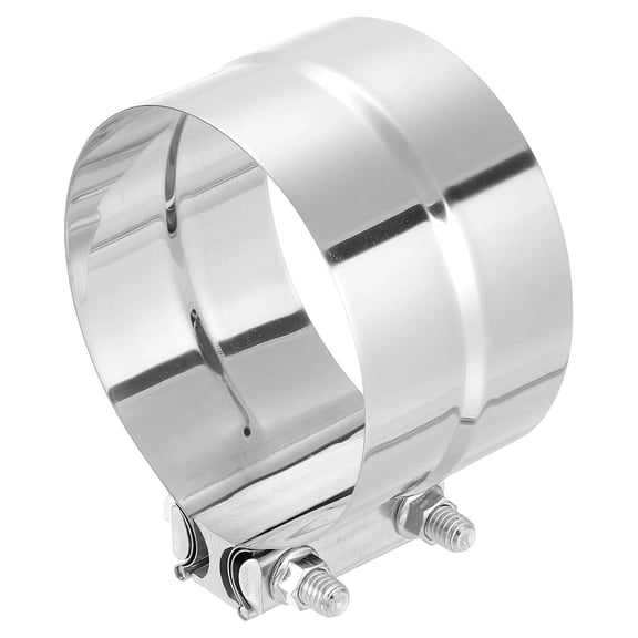 4.9 Inch Clamp, Butt Joint Band Clamp For 4.9" OD To 4.9" ID Pipe