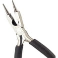 thumbnail image 1 of 4.9 Inch Round Nose Pliers Wire Cutter 4-in-1 Mini Precision Pliers Wire Bending Side Cutter Tools for DIY Jewelry Making Black for making, 1 of 9