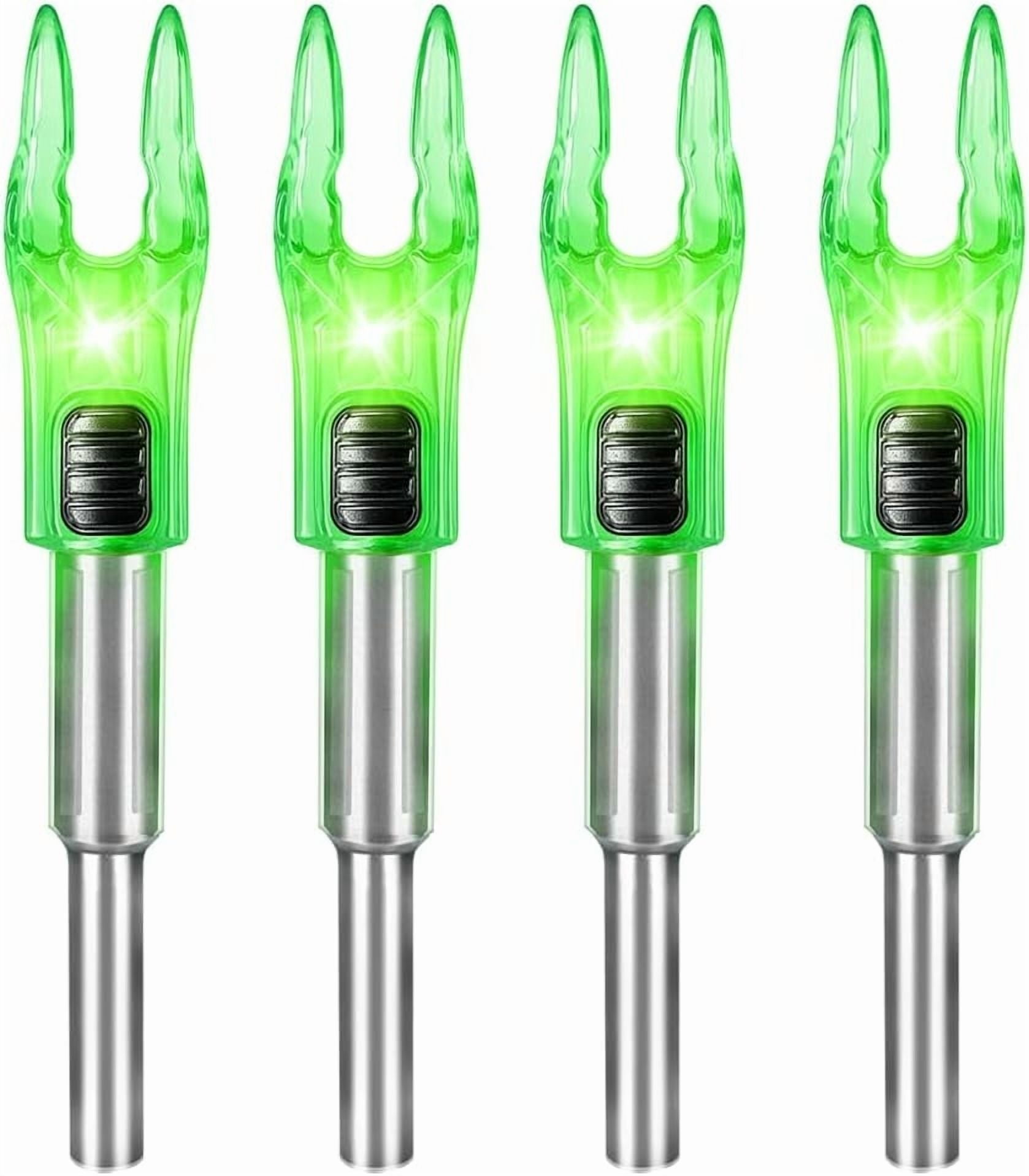 4/9 PCS G Lighted Nocks for Arrows .165 .204 .233 .244 .246 inch Inside ...