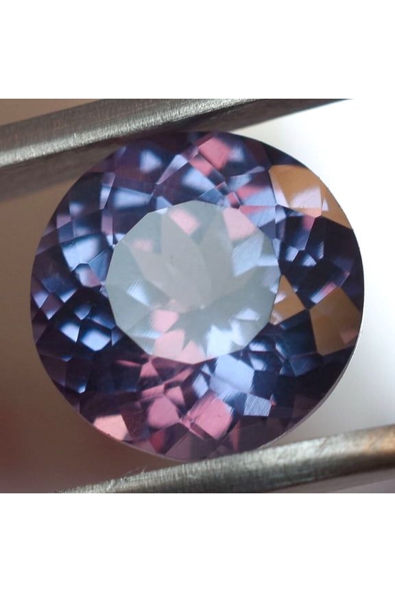 4.90 Ct Natural Alexandrite Color-Change Round Cut CERTIFIED Ring Size Gemstone