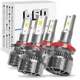 thumbnail image 1 of 4* 9005 H11 Combo LED Headlight Bulbs KIT for 2009-2012 Chevrolet Traverse High Low Beam, 1 of 12