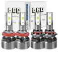 thumbnail image 1 of 4* 9005 H11 Combo LED Headlight Bulbs KIT for 2011-2020 JEEP Compass High Low Beam, 1 of 12