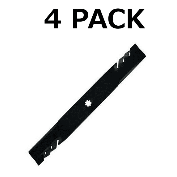 (4) 92-615 Oregon Gator Blade for John Deere 21-3/8" Mulcher Blades