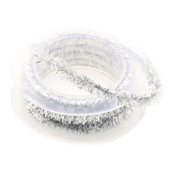 4.92FT Long Metalic Tinsel Garlands Wire Garland Christmas Party Decor for Christmas Tree Decorations Festival Ornament