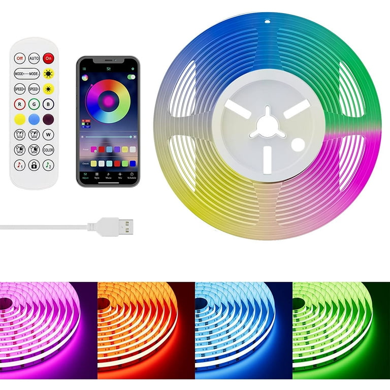 5M Bluetooth LED Stripes RGB LED Streifen USB